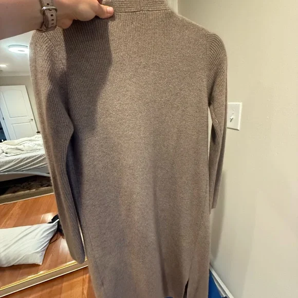 Tan Cardigan 100% CASHMERE never used - Picture 4 of 4